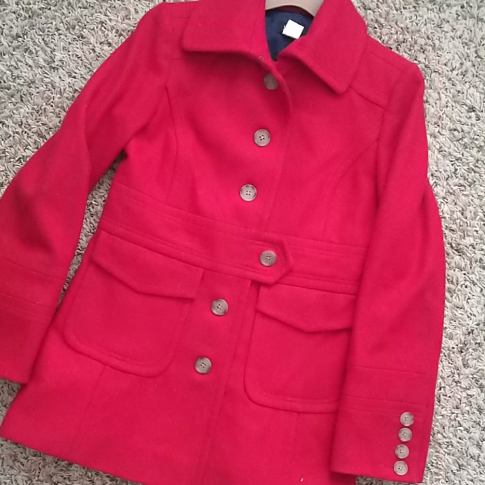 J crew factory wool coat